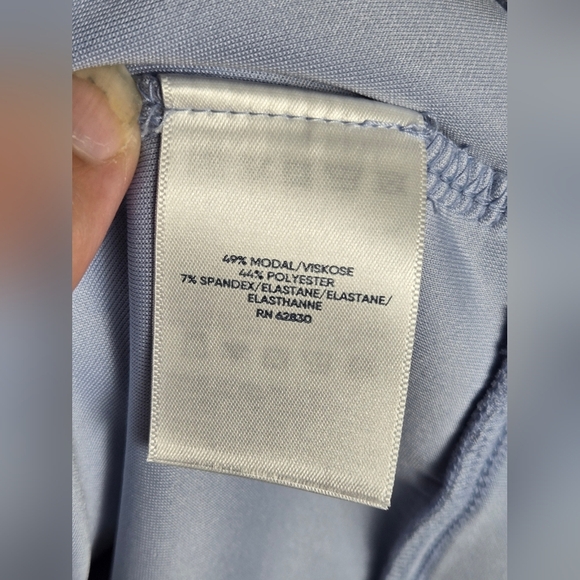 NWT Land's End Cupro Half Zip Athleisure Quiet Luxury Pullover, XL - Picture 5 of 6